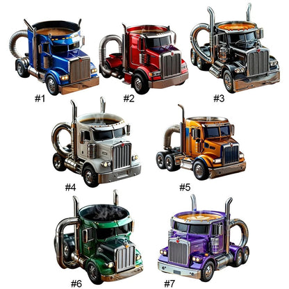 Semi Truck Coffee Mug 7