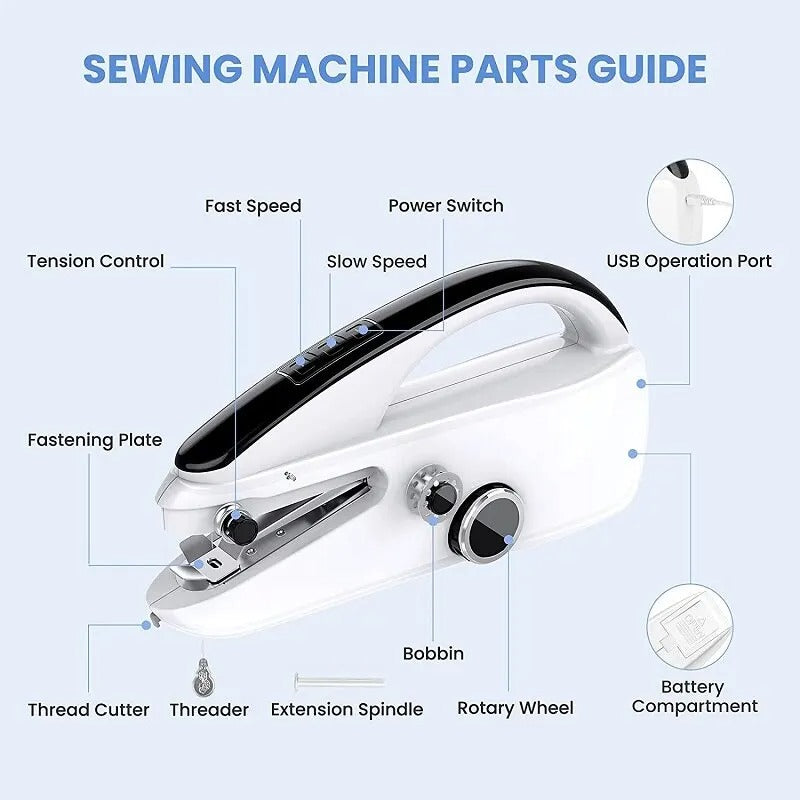 Mini Handheld Sewing Machine 7