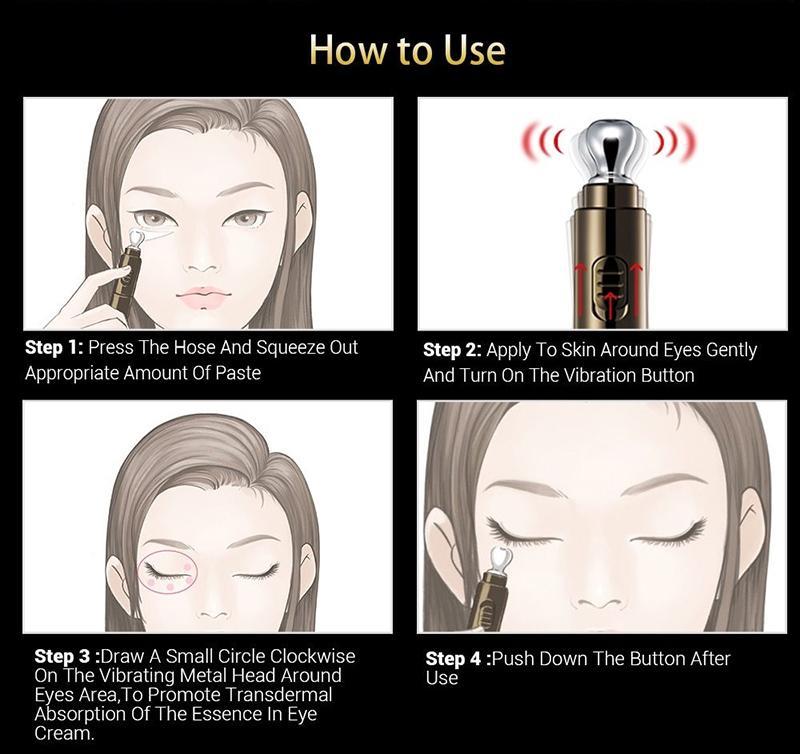 Anti-wrinkle electric massaging cream 7