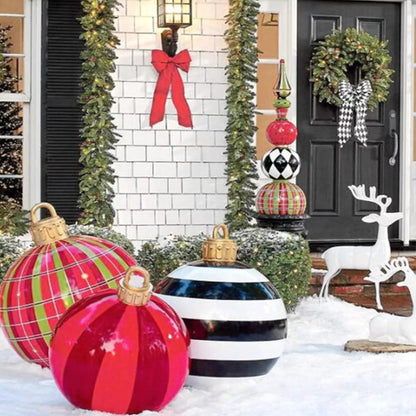 PVC Inflatable Christmas Decorated Ball 7