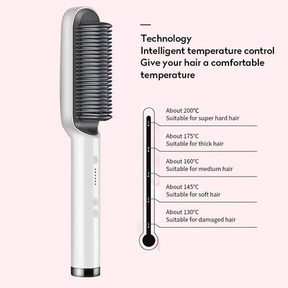 Silky Hair  Negative Ion Straightener Styling Comb 6