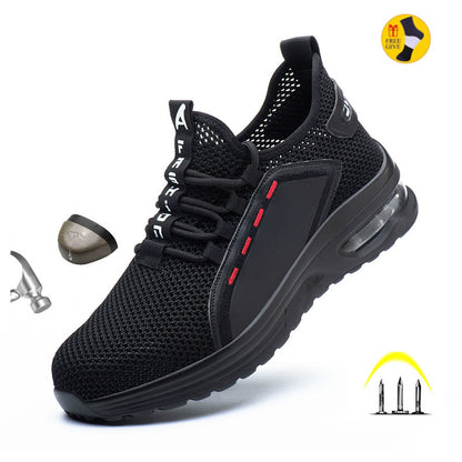 Men Black Safety Shoes 7