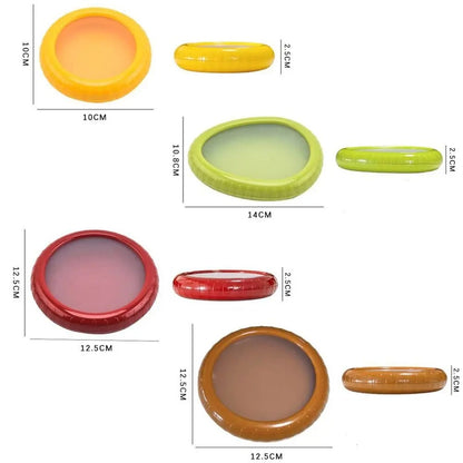 Reusable Silicone Food Saver Containers-SET of 4 7