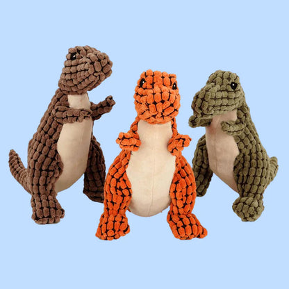 Indestructible Robust Dino Dog Toy 7