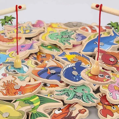 Montessori Fishing Game-51PCS No Bucket 7