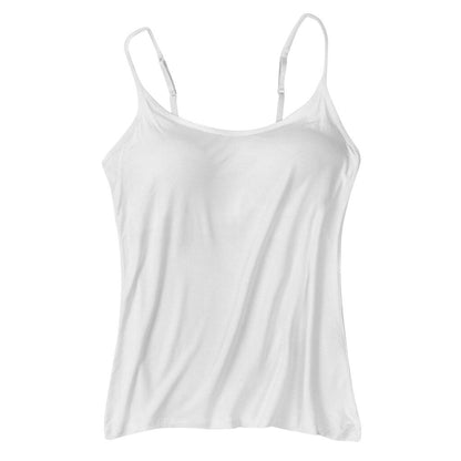 Tank Top Camisole With Built-in Bra 7