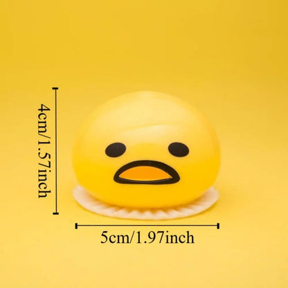 Puking Egg Yolk Stress Ball-5PCS 7