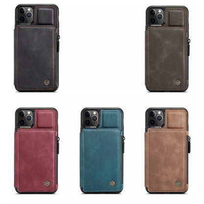 Luxury Genuine Leather Phone Wallet Case 7
