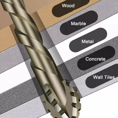 High-Performance Titanium-Coated Drill  5PCS 7