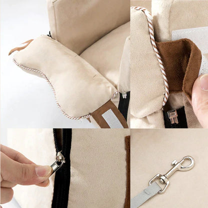CAR ARMREST PET CARPOOL SAFETY SEAT 7