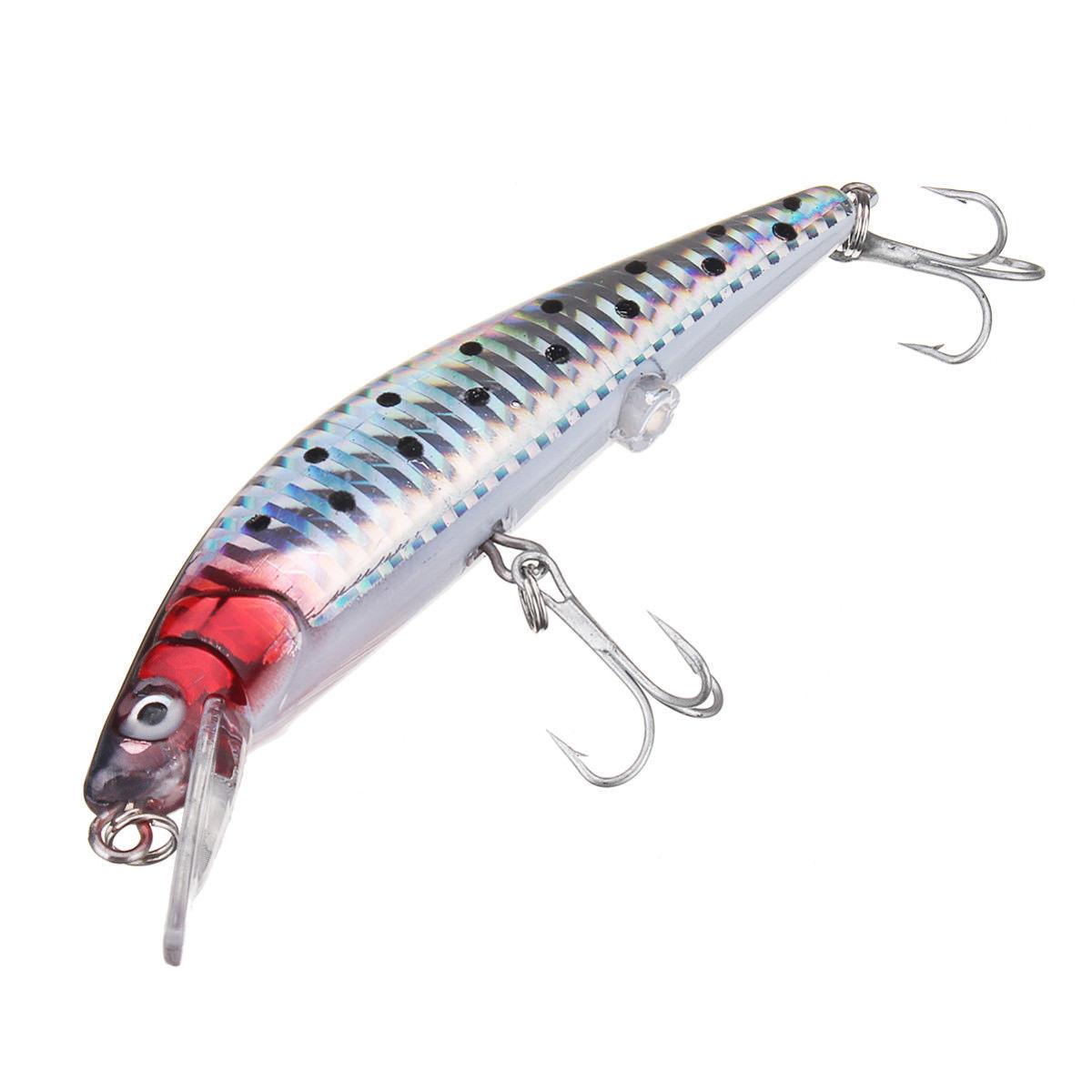 USB Rechargeable LED Twitching Fish Lure 7