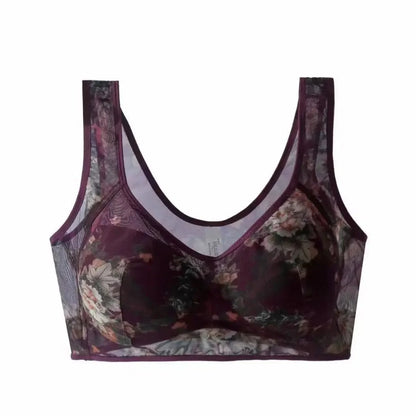 Ice Silk Lace Cooling Comfort Bra 7
