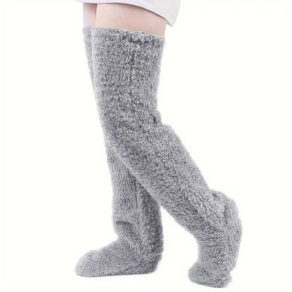 UltraSoft Cozy Fleece Thermal Lounge Socks 7