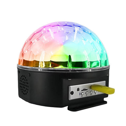 LED DISCO CRYSTAL BALL WITH FREE USB 7