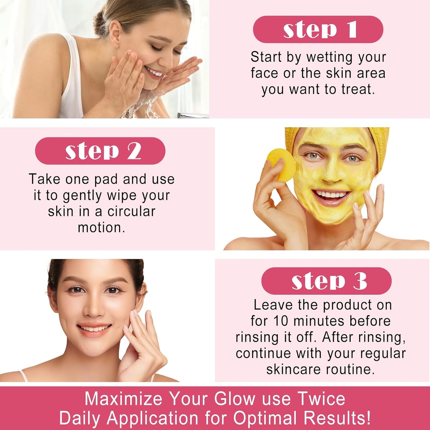 Turmeric Kojic Acid Cleansing Pads 7