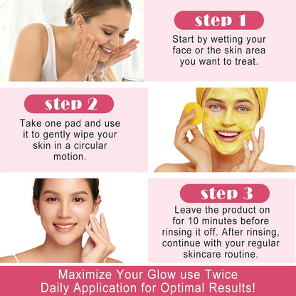 Turmeric Kojic Acid Cleansing Pads 7