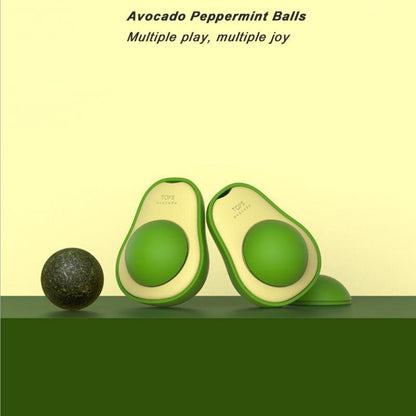 AVOCADO EDIBLE CATNIP WALL BALL 7
