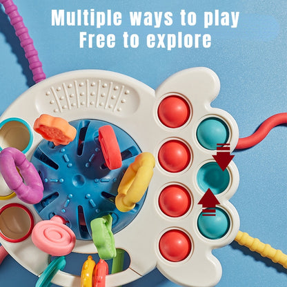 UFO Silicone Pulling Toy 6