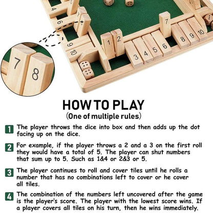 FlipBlock Wooden Board Game 7