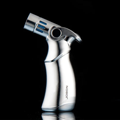 Windproof straight torch blue flame lighter 7