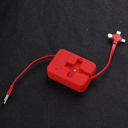 3 in 1 All USB Types Retractable Charging Cable Box 7