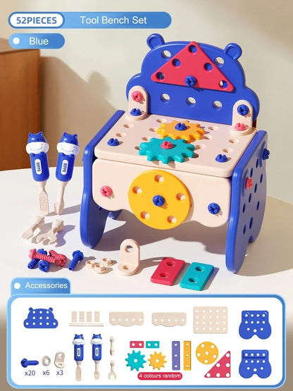 All-in-one Tool Hub DIY Montessori Tool Box Set 7