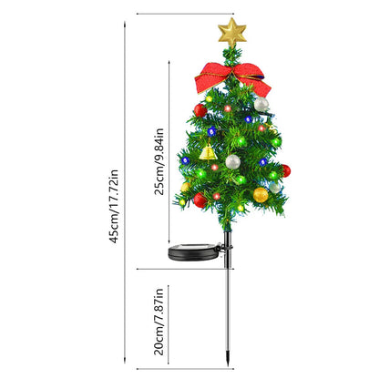 Solar Powered Christmas Tree 7