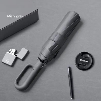 Sturdy Windproof Reflective Safety Ring buckle umbrella 7