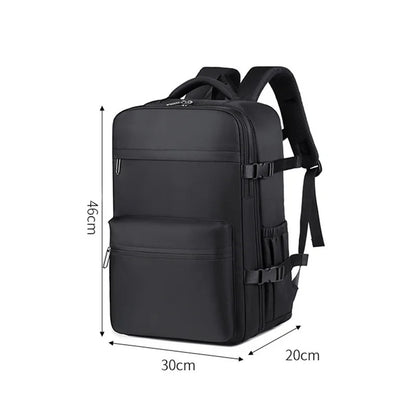 Vacuum Travel Backpack - Large Carry On Bag Flight Approved 7