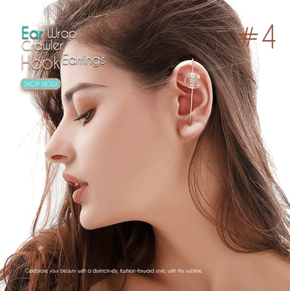 Ear Wrap Crawler Hook Earrings 7