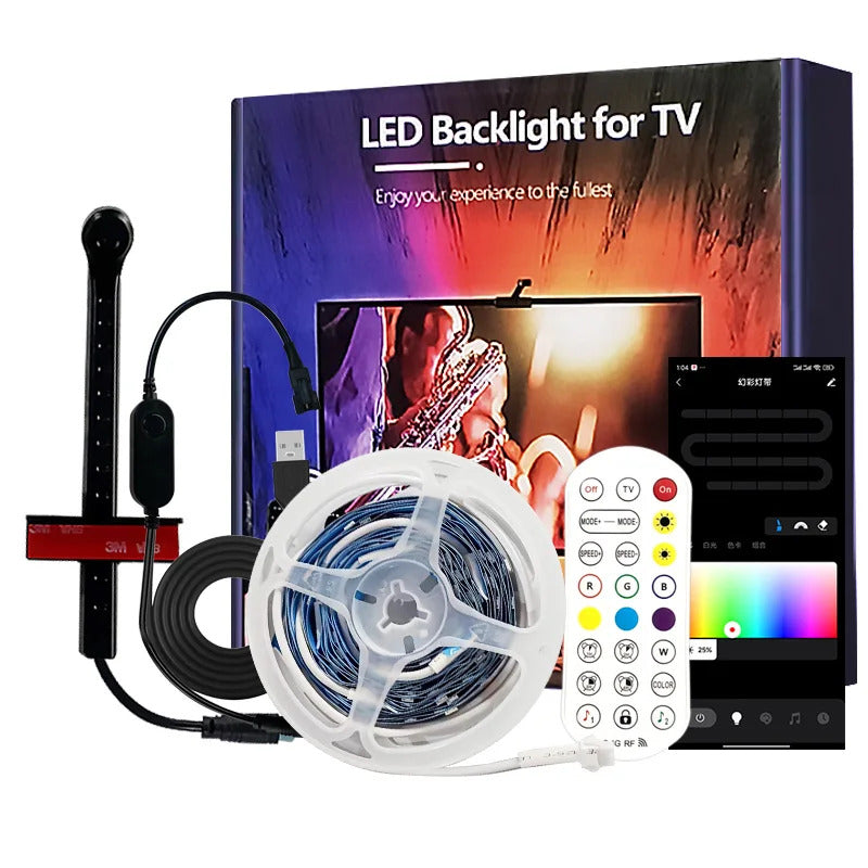 TV Smart Ambience LED Backlight Strip with Light Sensor 7