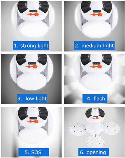 Folding Solar Lamp 7