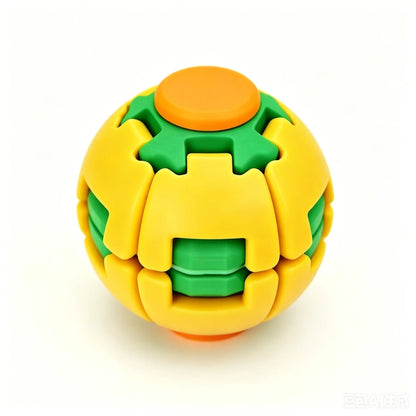 Press-to-Spin Fidget Ball – 3D Printed Sensory Toy 7