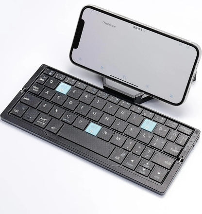 Mini Foldable Bluetooth Keyboard with Magnetic Stand 7