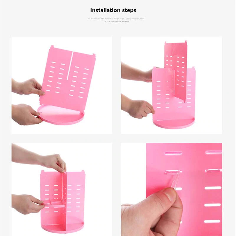 360 Rotating Make-up Organizer 7