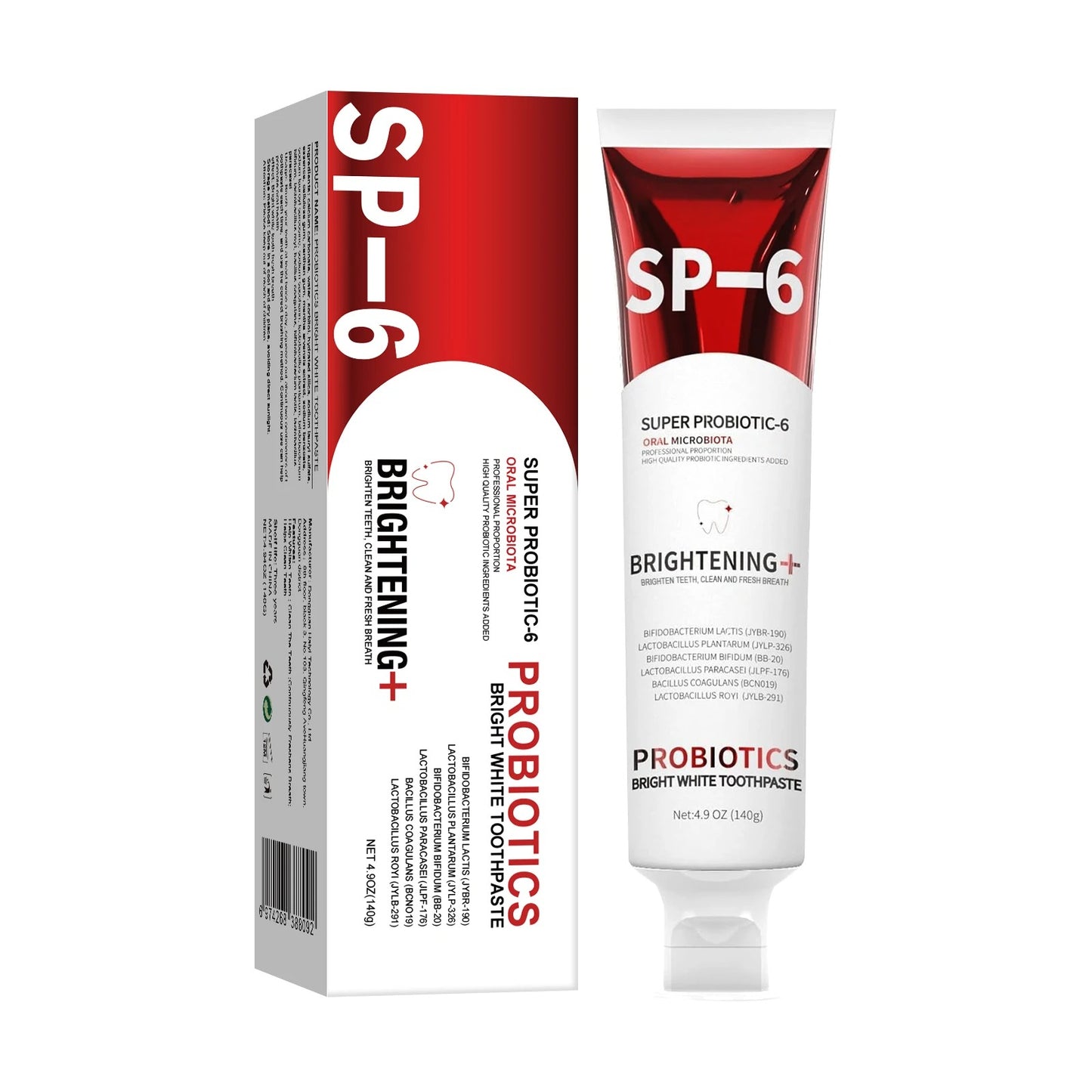 Oral Care Probiotic Whitening Toothpaste 7