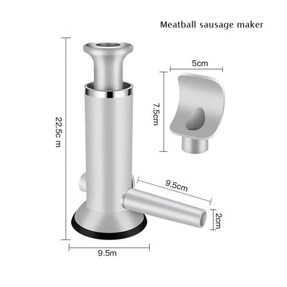 Fast Manual Homemade Sausage Filler with 4 Nozzles 7
