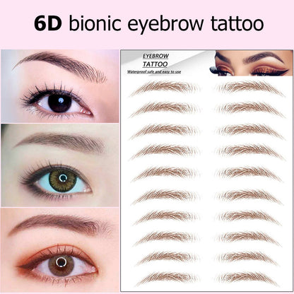 Eyebrow Tattoo Stickers 6