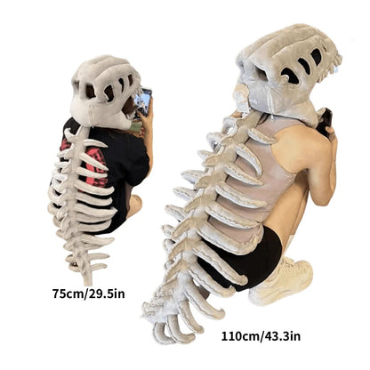 Wearable Dino Plush Backpack Costume 7
