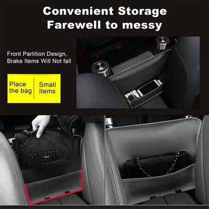 Car Multi Pocket Storage Organizer With Handbag Holder 7