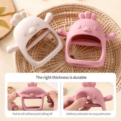 Cute Animal Shaped 3D Silicone Baby Teething Gloves 7