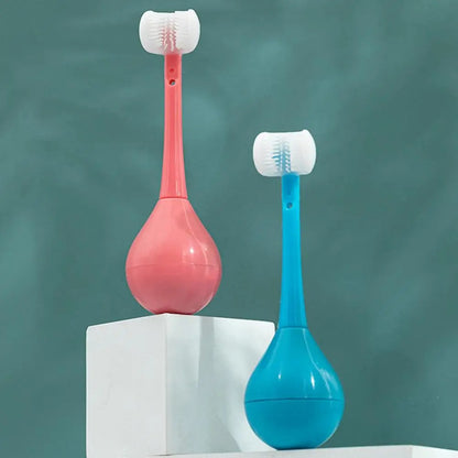 Three-sided Children's Toothbrush 7