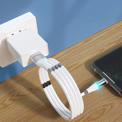 New High Quality Magnetic Self Winding Charging Cable 7