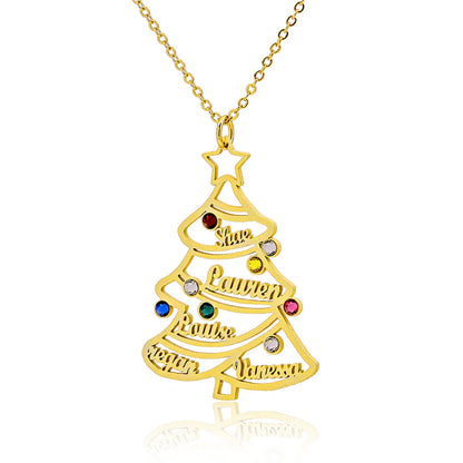 Custom Name Christmas Tree 7