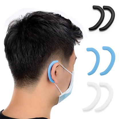 Anti-Slip Silicone Mask Ear Cushions 7