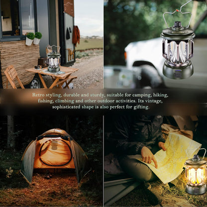Rechargeable Waterproof Retro Camping Lamp 7
