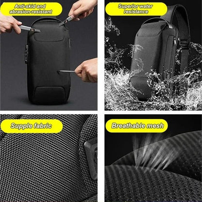 Multifunction Anti-theft USB Shoulder Bag 7