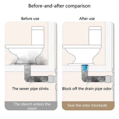 Toilet Flange Wax Ring with Anti-Backflow Valve 7