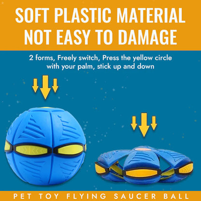 Pet Toy Flying Saucer Ball 7