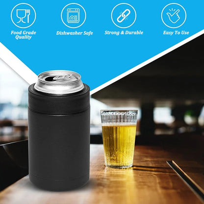 Beer Bottle and Can Cooler with Beer Opener 7